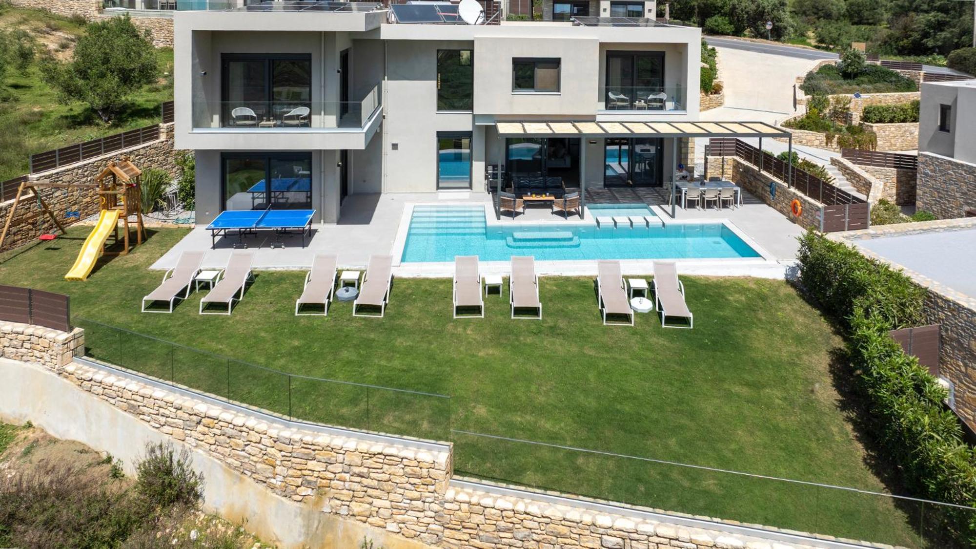 Porti Villas Aphrodite Asomatoi Eksteriør bilde